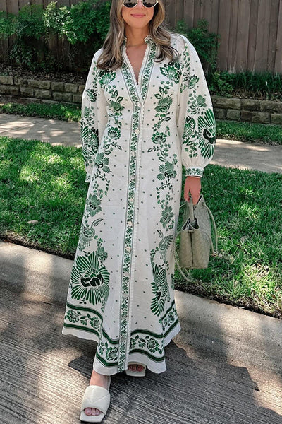 Annegret™ | Chic Button-Down Dress