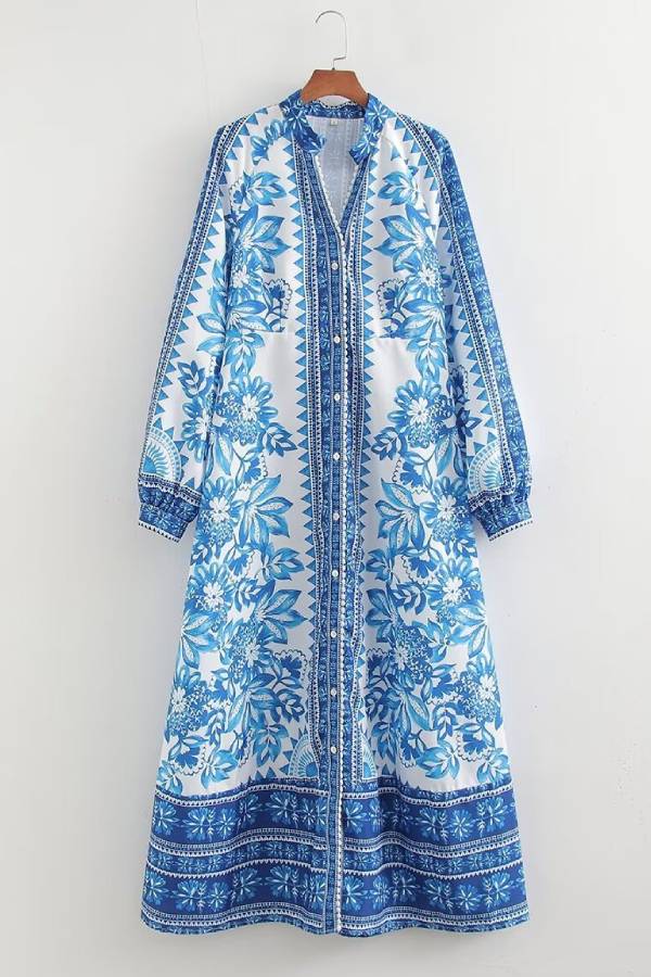 Annegret™ | Chic Button-Down Dress
