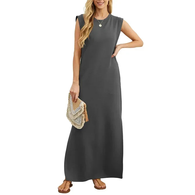 Claires™ | Simple Slit Dress
