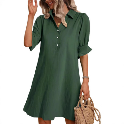 Chic tunic-style top with an elegant length Dress