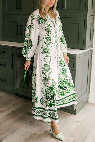 Annegret™ | Chic Button-Down Dress