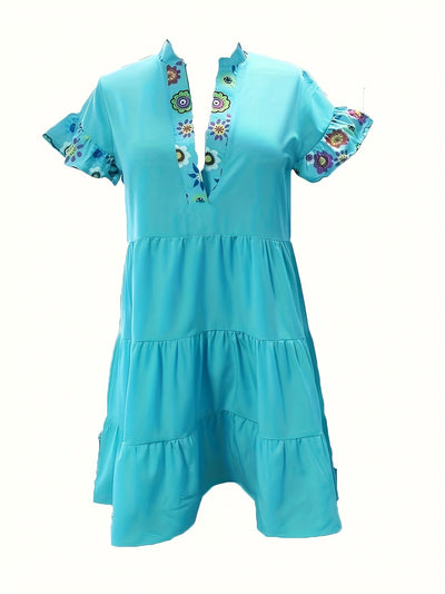 Anne - Lightweight Flare Boho Chic Dress