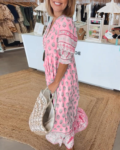 Claires – Long Lantern Sleeve Dress