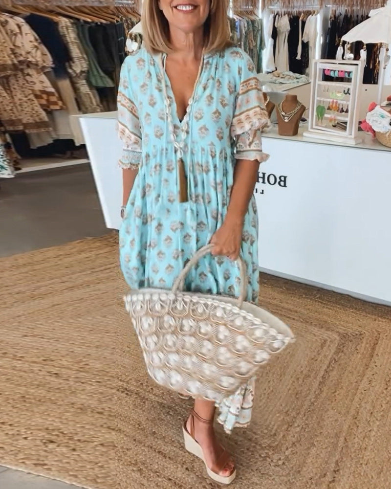 Claires – Long Lantern Sleeve Dress