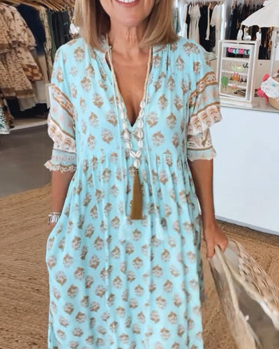 Claires – Long Lantern Sleeve Dress
